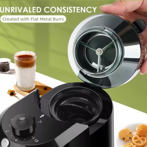 Wancle Electric Burr Coffee Grinder
