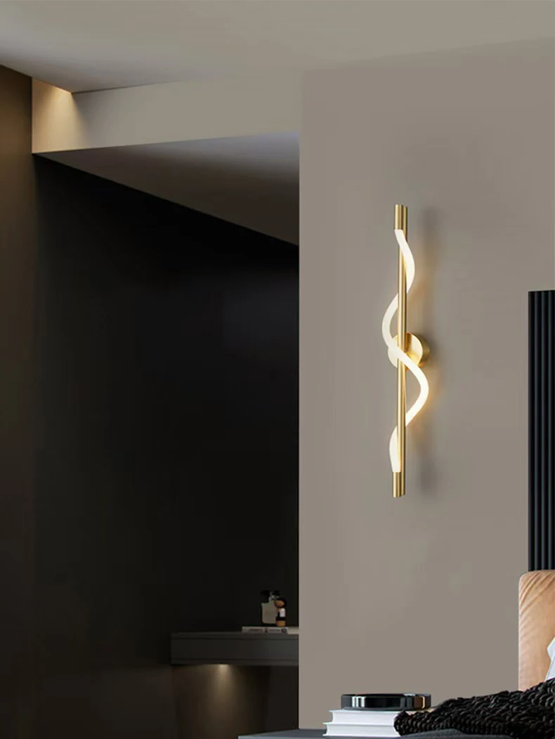 Nordic Iron Creative Art Luxury LED Decoration Home Wall Lamp For Bedroom Villa Dining Room living Room Lighting Fixtures