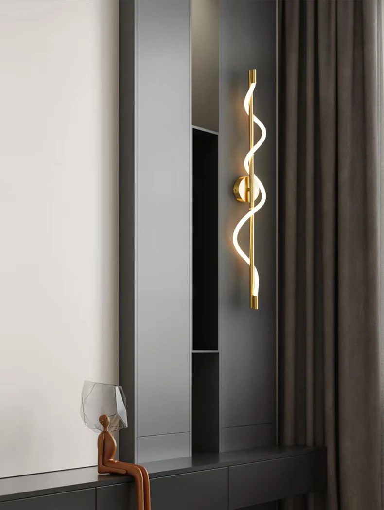 Nordic Iron Creative Art Luxury LED Decoration Home Wall Lamp For Bedroom Villa Dining Room living Room Lighting Fixtures