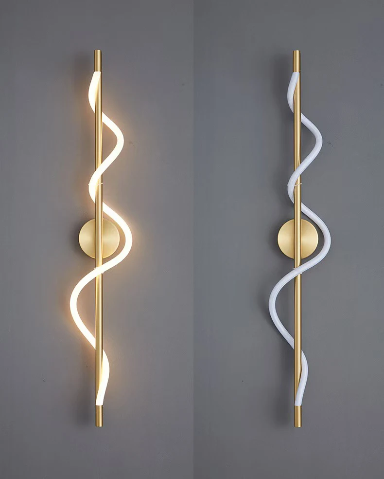 Nordic Iron Creative Art Luxury LED Decoration Home Wall Lamp For Bedroom Villa Dining Room living Room Lighting Fixtures