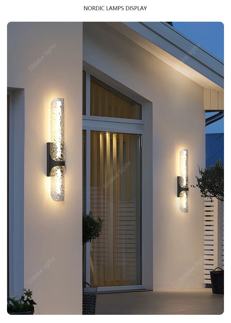 Modern outdoor LED wall lamp luxury wall lamp living room bedroom bedside background lamp home decoration special wall lamp