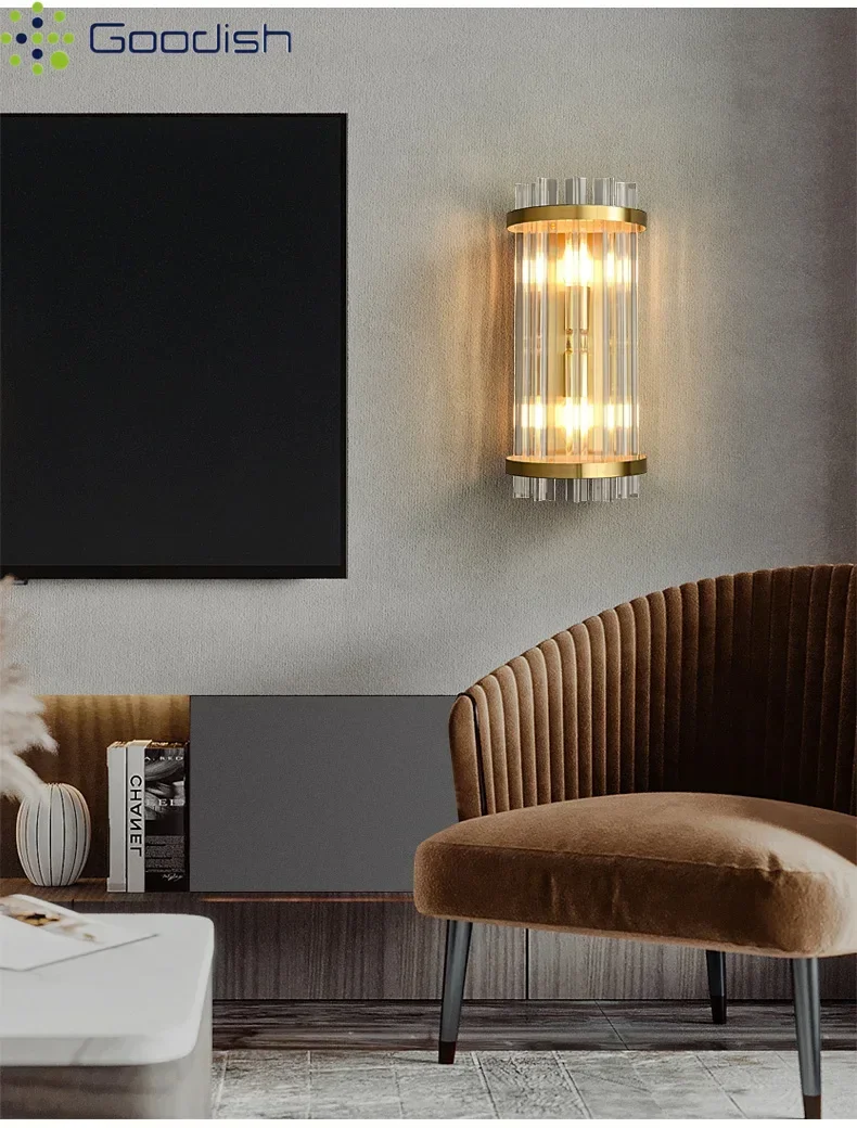Modern Simplicity Luxury Golden Multi-shape Crystal LED Floor Lamps Art Creative Lights for Bedroom Home Decoration Chandelier