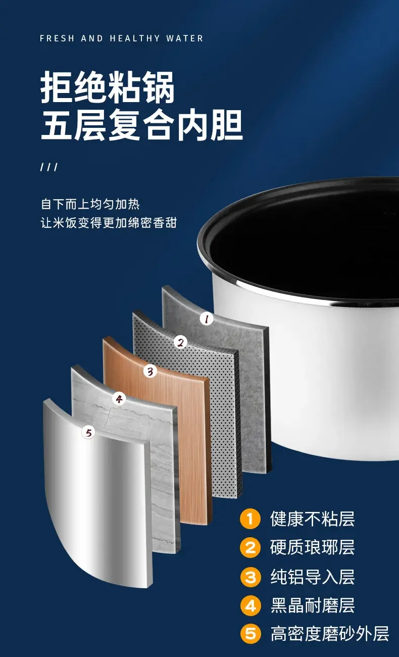 Changhong Smart Rice Cooker Home Reservation Mini Multi-function Electric Rice Cooker mini cooking pot electric Changhong Smart Rice Cooker Home Reservation Mini Multi-function Electric Rice Cooker mini cooking pot electric