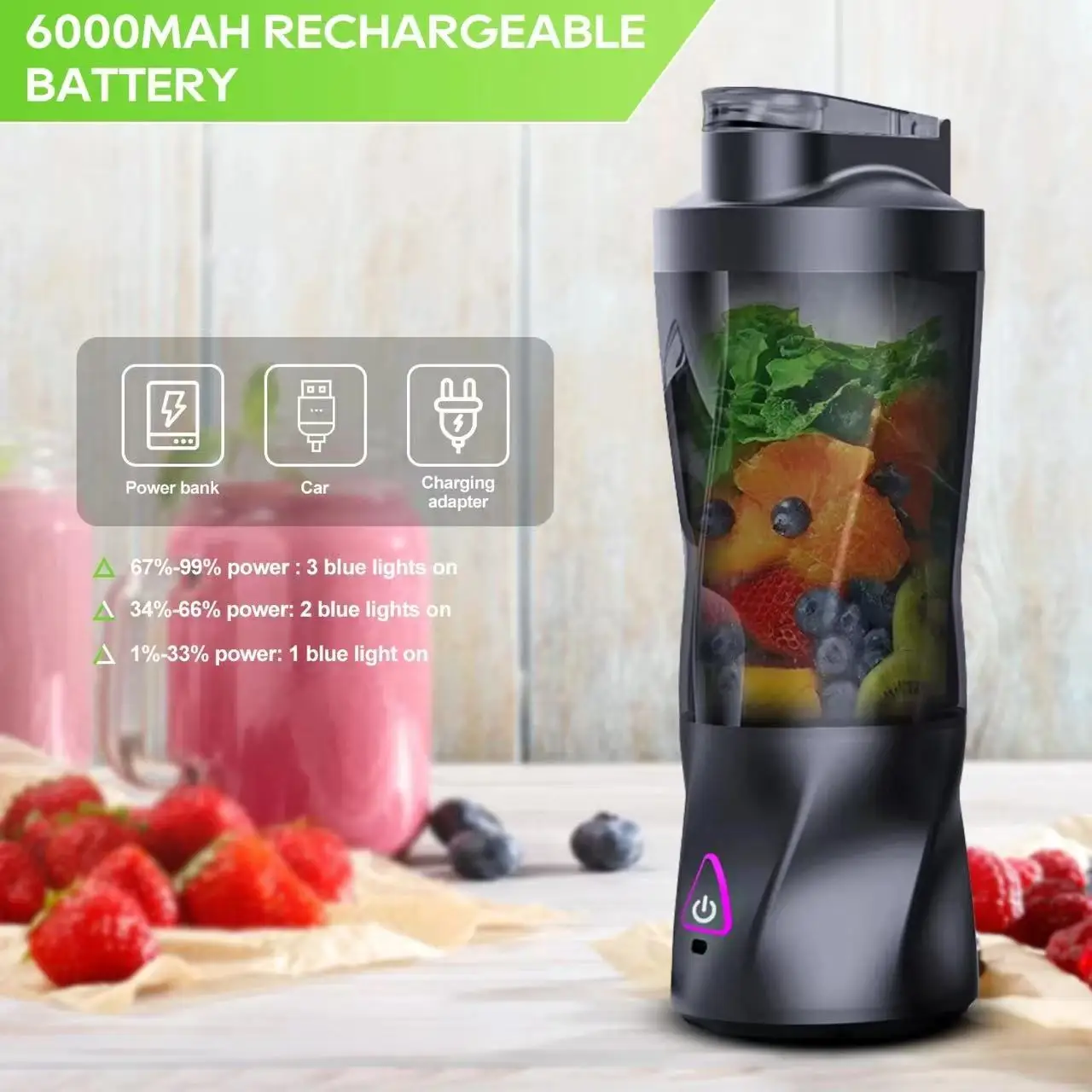 2025 new portable electric wireless juicer USB charging 700ml large-capacity large household juicer Fruit sctional 700ML Blender 2025 new portable electric wireless juicer USB charging 700ml large-capacity large household juicer Fruit sctional 700ML Blender