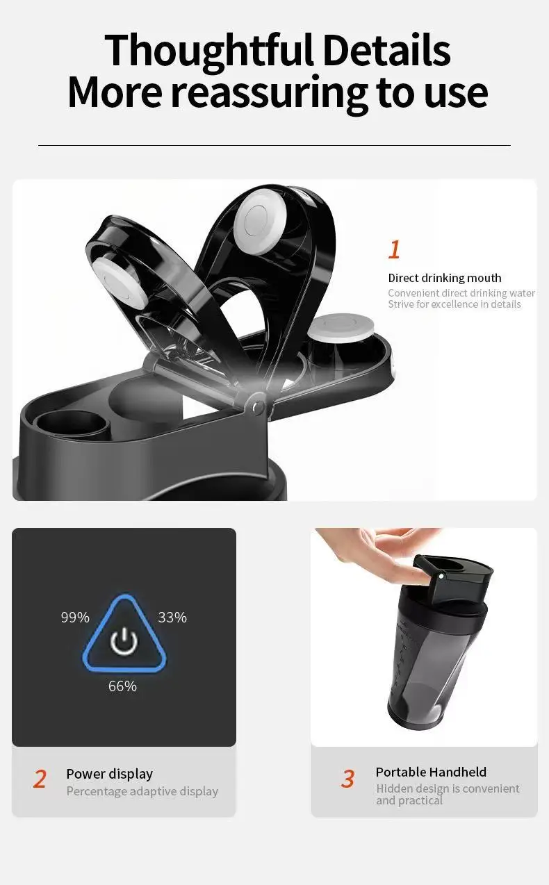 2025 new portable electric wireless juicer USB charging 700ml large-capacity large household juicer Fruit sctional 700ML Blender 2025 new portable electric wireless juicer USB charging 700ml large-capacity large household juicer Fruit sctional 700ML Blender